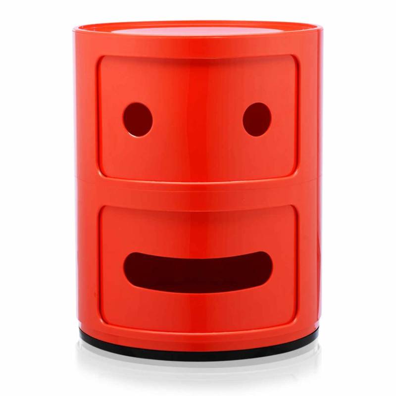 Componibili Smile Container, Ausführung lächelnd von Kartell