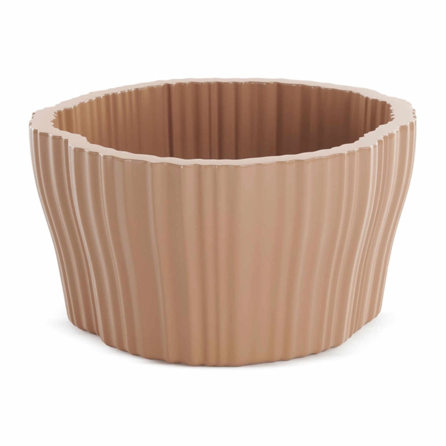 Corteza Übertopf, Farbe ci/puder, Grösse l. 64 x b. 70 x h. 36 cm Corteza Übertopf, Farbe ci/puder, Grösse l. 64 x b. 70 x h. 36 cm von Kartell