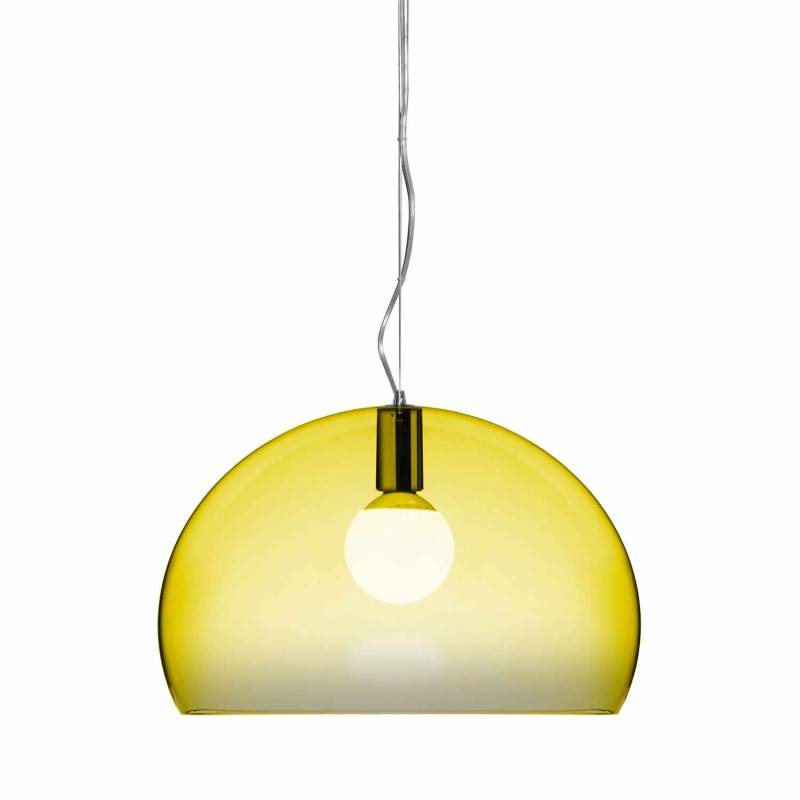 FL/Y Pendelleuchte, Farbe transparent/gelb k6 von Kartell