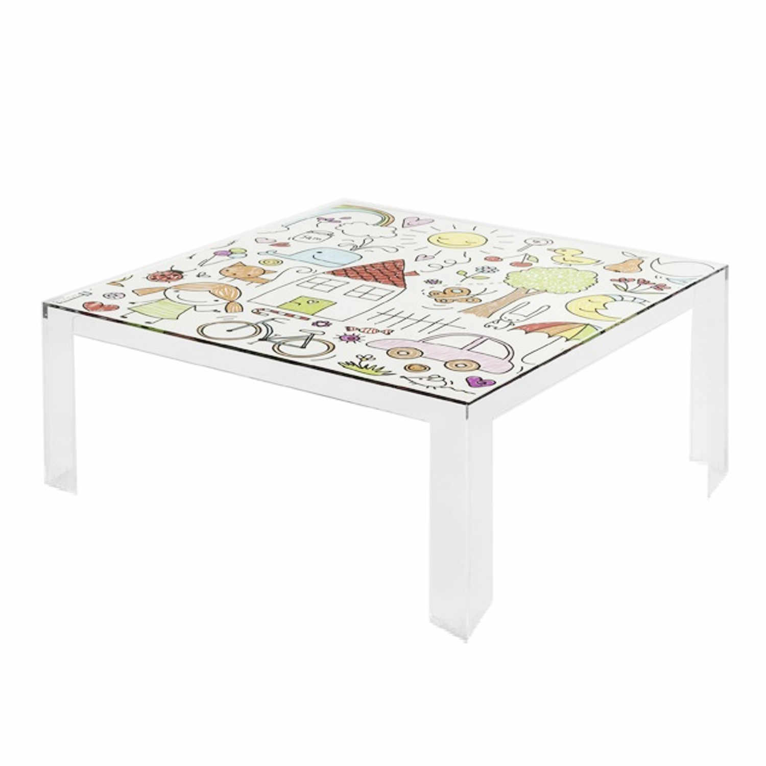 Invisible Table Kids Kindertisch von Kartell