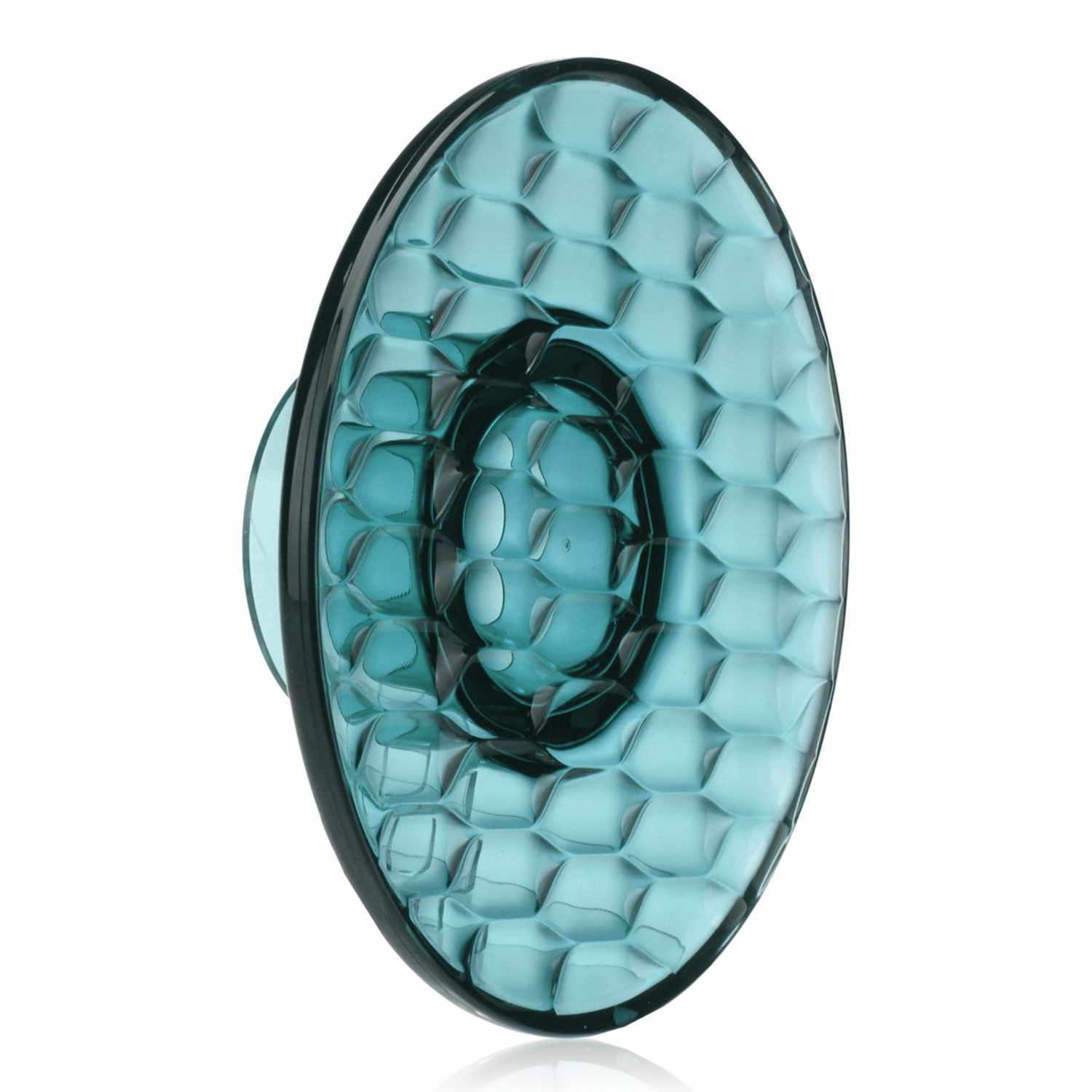 Jellies Coat Hangers Garderobenhaken, Durchmesser 19 cm, Farbe transparent/hellblau Jellies Coat Hangers Garderobenhaken, Durchmesser 19 cm, Farbe transparent/hellblau von Kartell