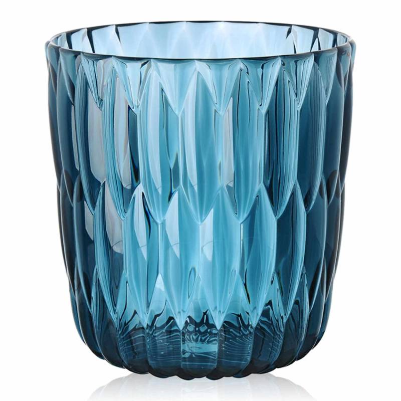 Jelly Vase, Farbe transparent/blau von Kartell