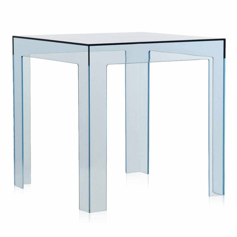 Jolly Beistelltisch, Farbe transparent/eisblau von Kartell