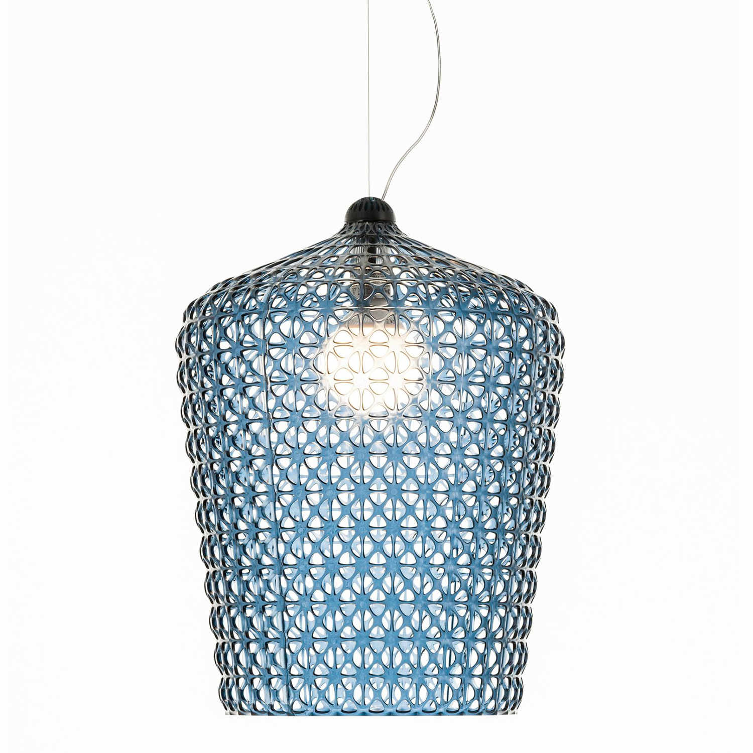 Kabuki LED Hängeleuchte, Farbe transparent/hellblau Kabuki LED Hängeleuchte, Farbe transparent/hellblau von Kartell