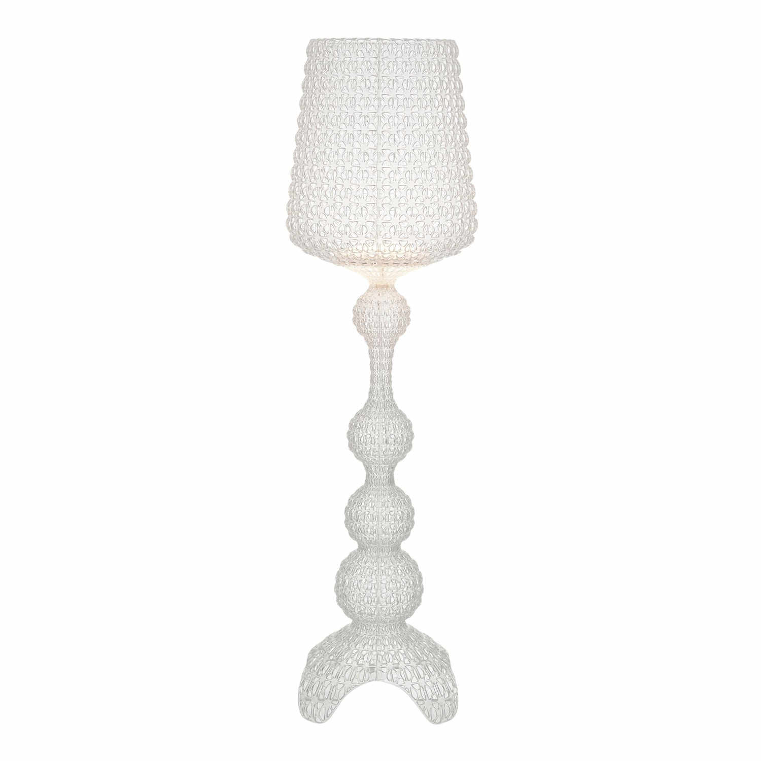 Kabuki LED Stehleuchte, Farbe transparent/glasklar Kabuki LED Stehleuchte, Farbe transparent/glasklar von Kartell