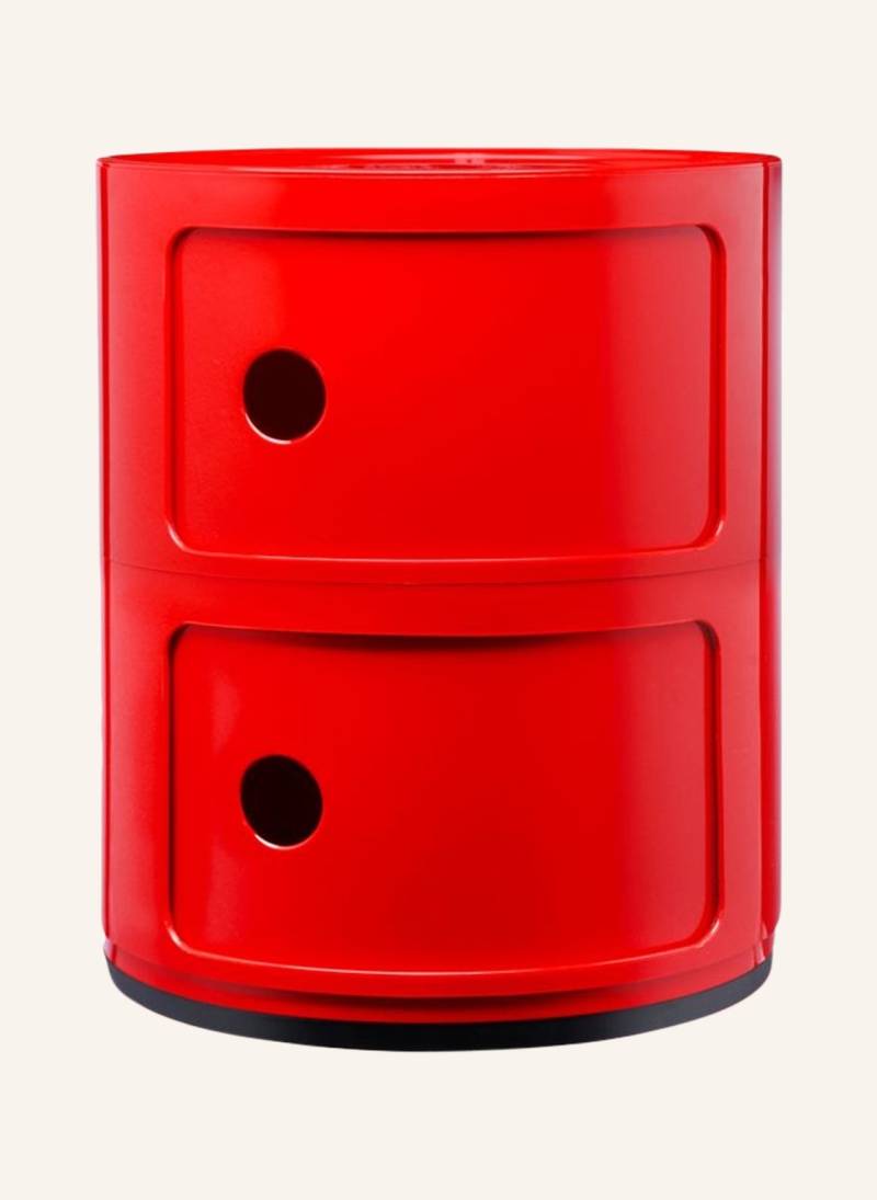 Kartell Beistelltisch Componibili rot von Kartell