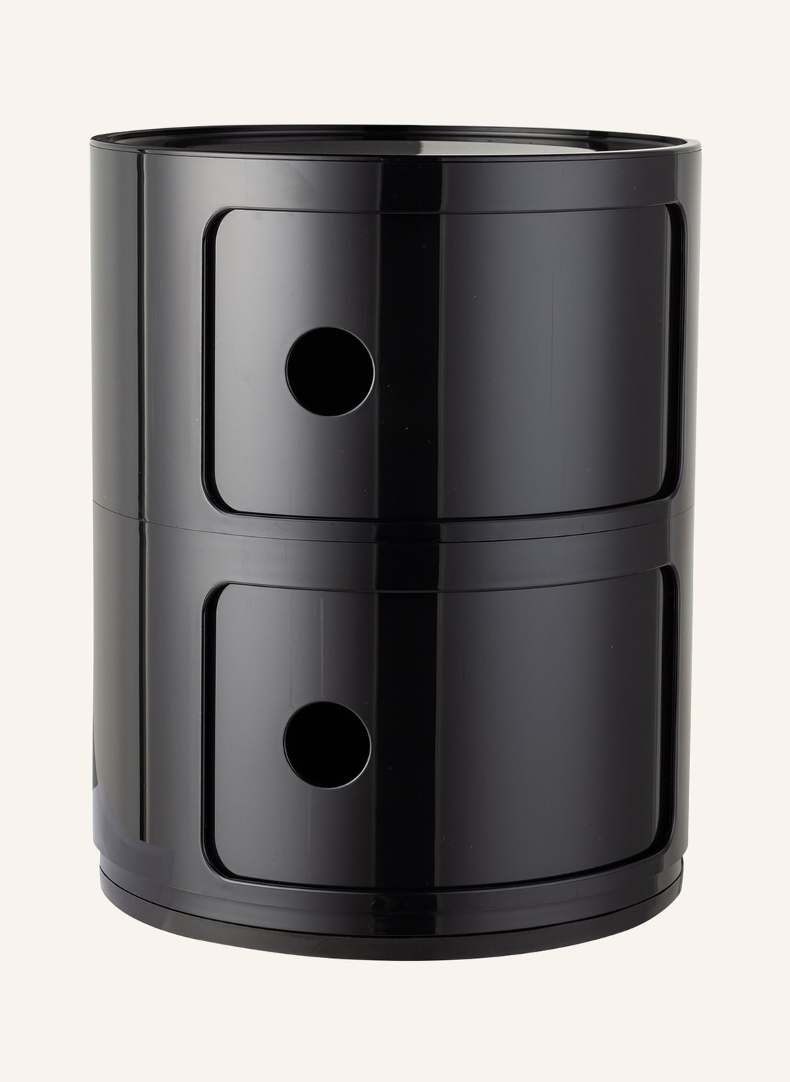 Kartell Beistelltisch Componibili schwarz Kartell Beistelltisch Componibili schwarz von Kartell
