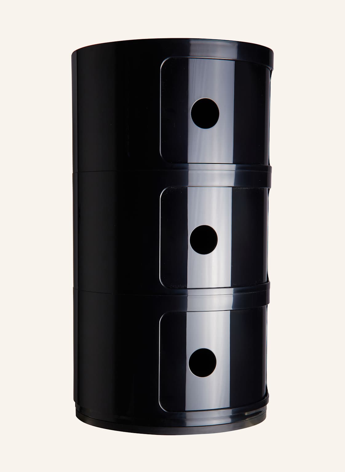 Kartell Beistelltisch Componibili schwarz Kartell Beistelltisch Componibili schwarz von Kartell