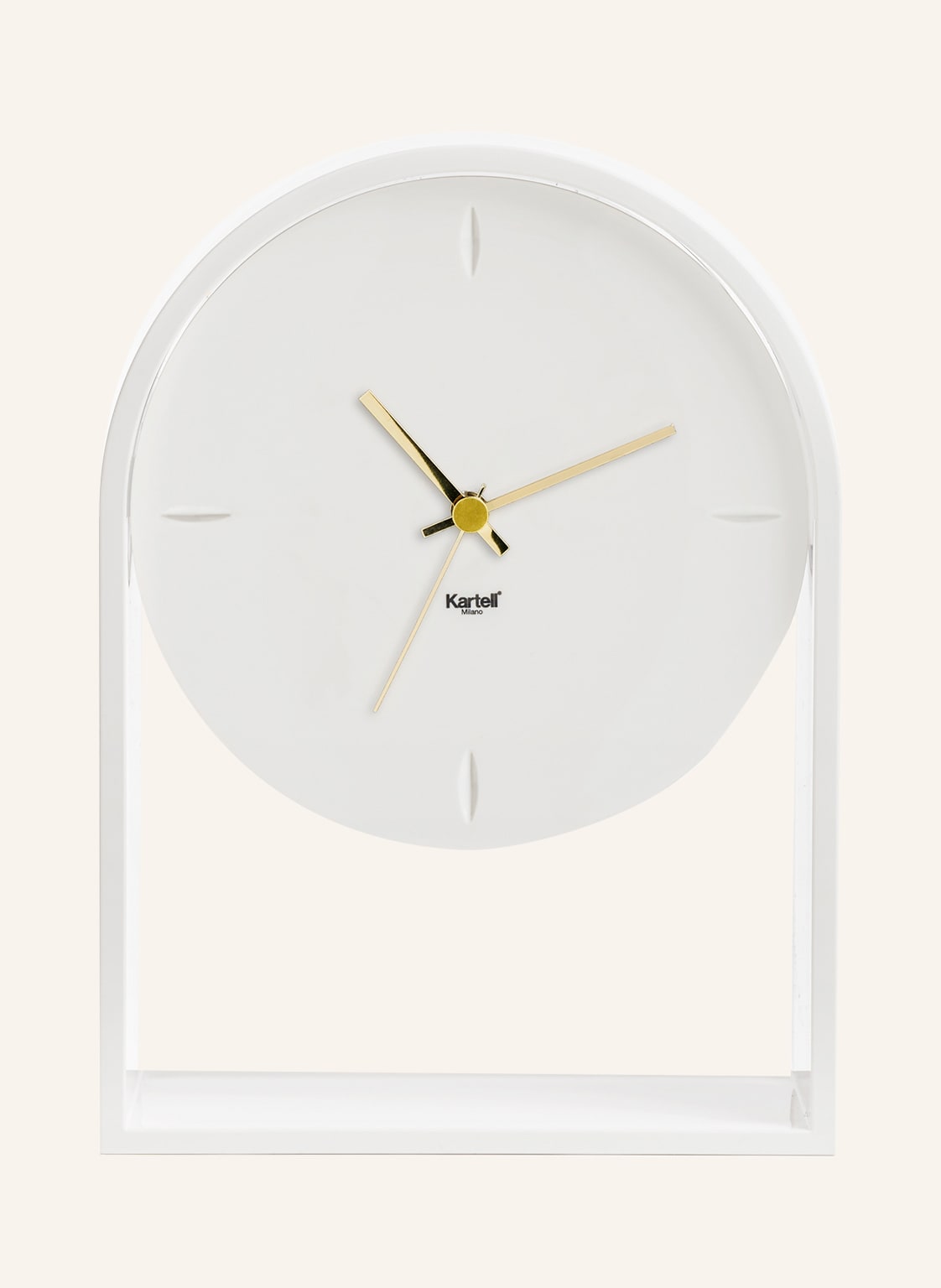 Kartell Tischuhr Air Du Temps weiss Kartell Tischuhr Air Du Temps weiss von Kartell