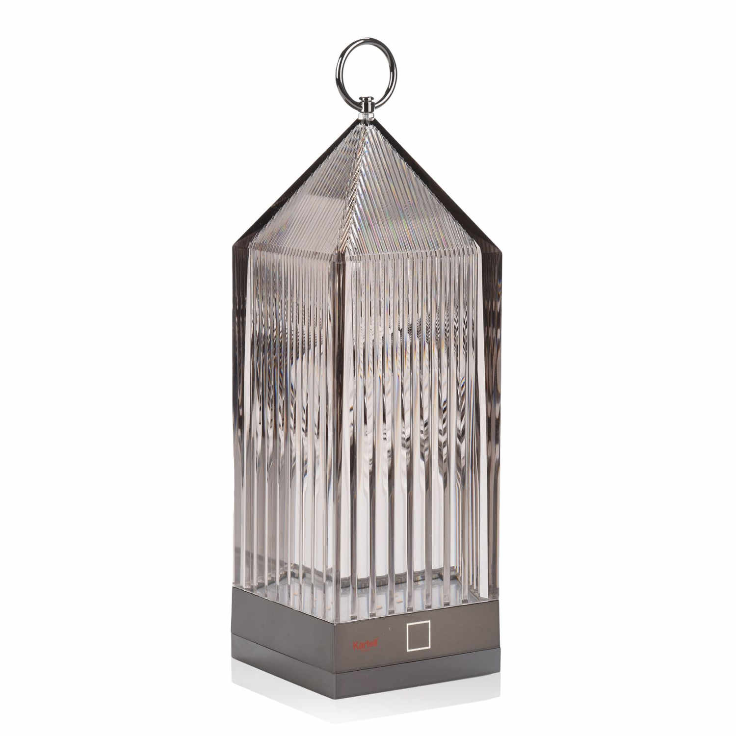 Lantern LED Akku Tischleuchte, Farbe transparent/rauch Lantern LED Akku Tischleuchte, Farbe transparent/rauch von Kartell