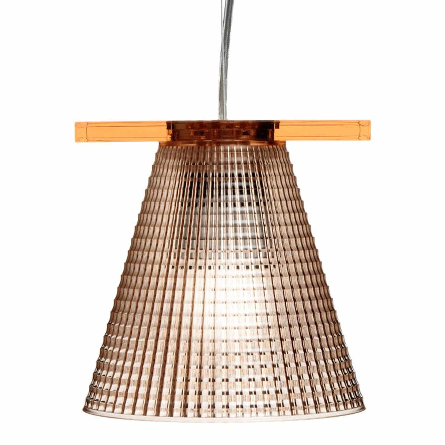 Light-Air LED Hängeleuchte, Prägung mit, Farbe transparent/rosa Light-Air LED Hängeleuchte, Prägung mit, Farbe transparent/rosa von Kartell