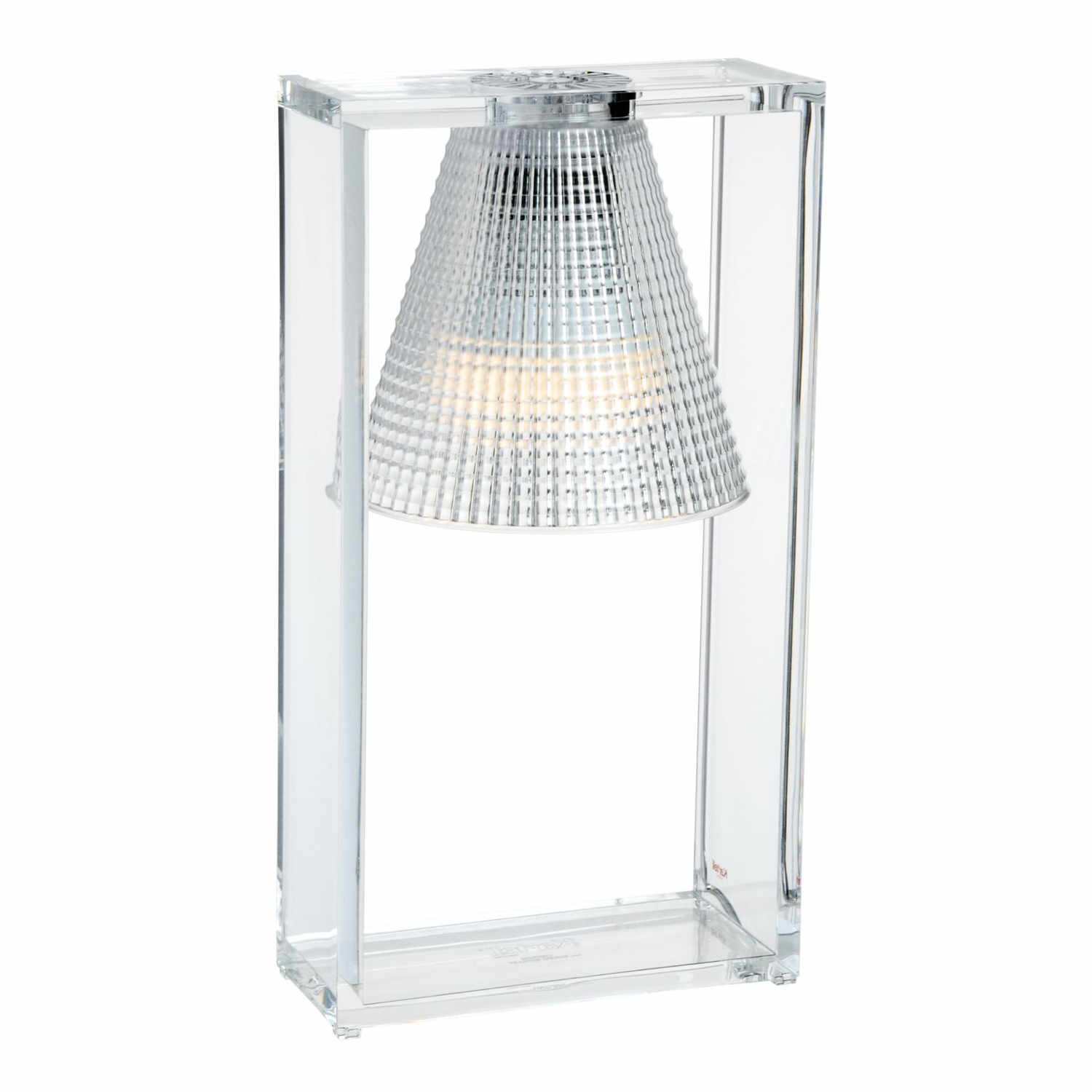 Light-Air LED Tischleuchte, Prägung mit, Farbe transparent/glasklar Light-Air LED Tischleuchte, Prägung mit, Farbe transparent/glasklar von Kartell
