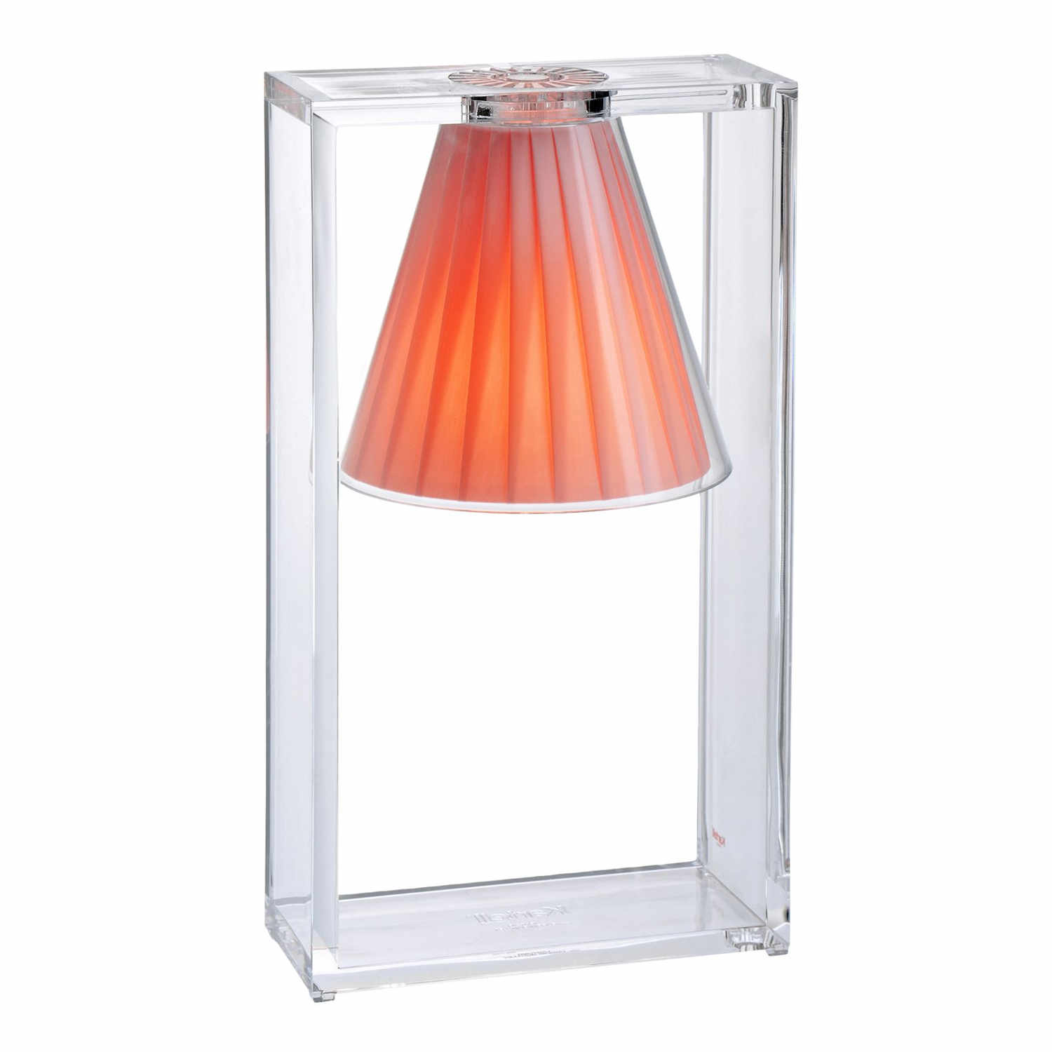 Light-Air LED Tischleuchte, Prägung ohne, Farbe transparent/rosa Light-Air LED Tischleuchte, Prägung ohne, Farbe transparent/rosa von Kartell
