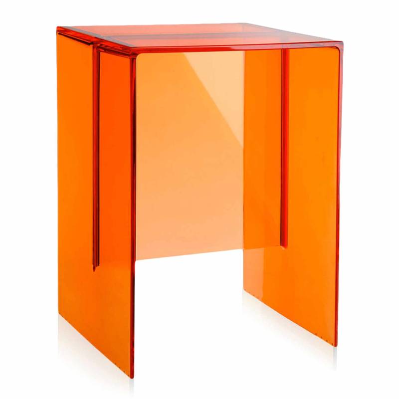 Max-Beam by Laufen Beistelltisch, Farbe transparent/mandarine von Kartell