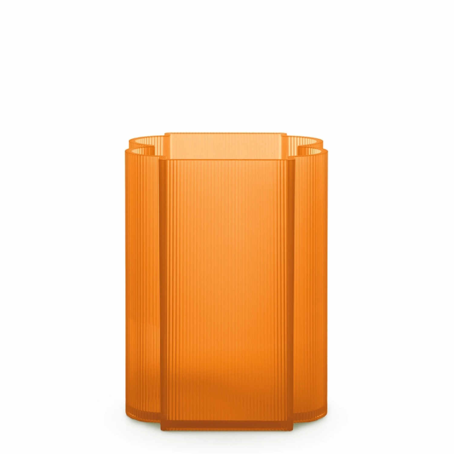 Okra Vase Kartell, Farbe 01/orange, Höhe 24 cm von Kartell