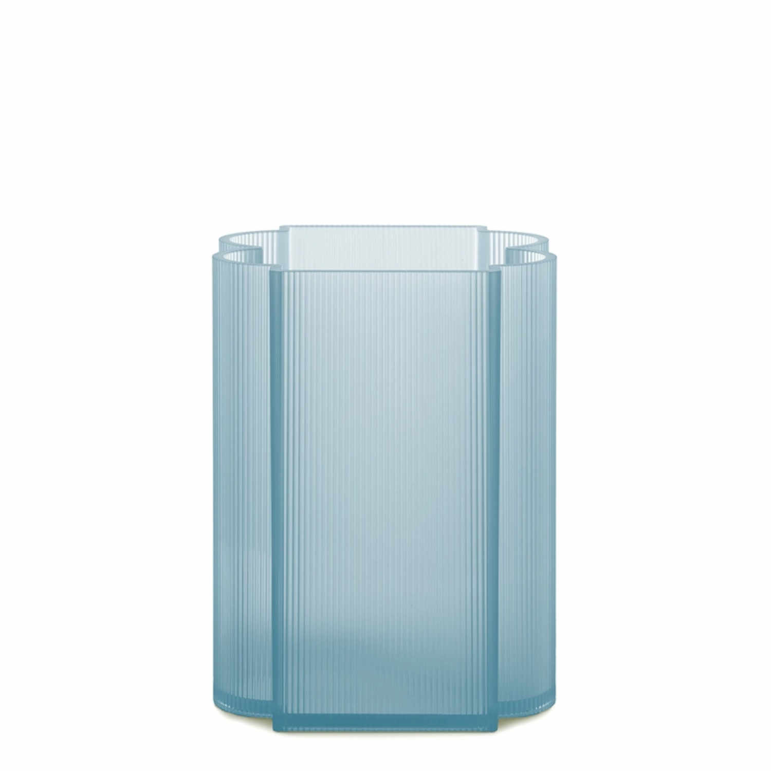 Okra Vase Kartell, Farbe 04/blau, Höhe 24 cm von Kartell