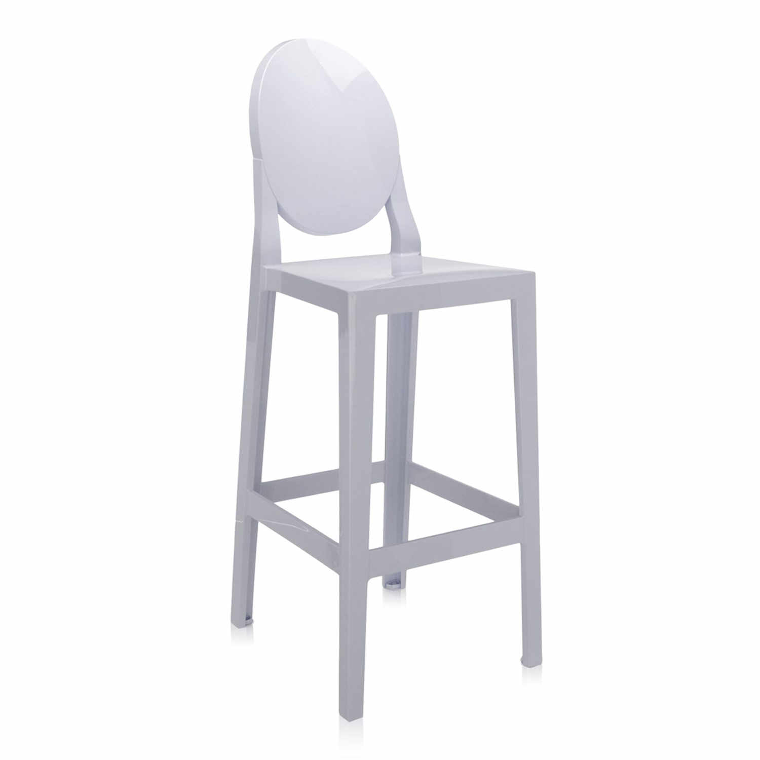 One More Barhocker, Höhe 114 cm, Farbe undurchsichtig/lavendel von Kartell