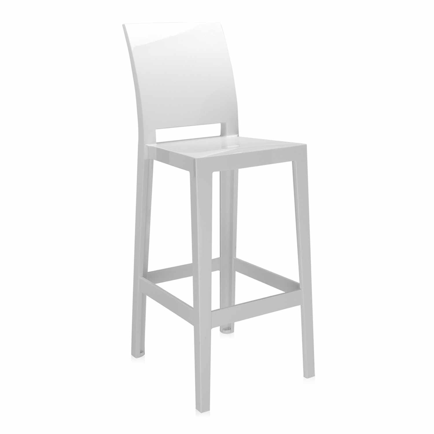 One More Please Barhocker, Höhe 100 cm, Farbe undurchsichtig/weissglänzend One More Please Barhocker, Höhe 100 cm, Farbe undurchsichtig/weissglänzend von Kartell