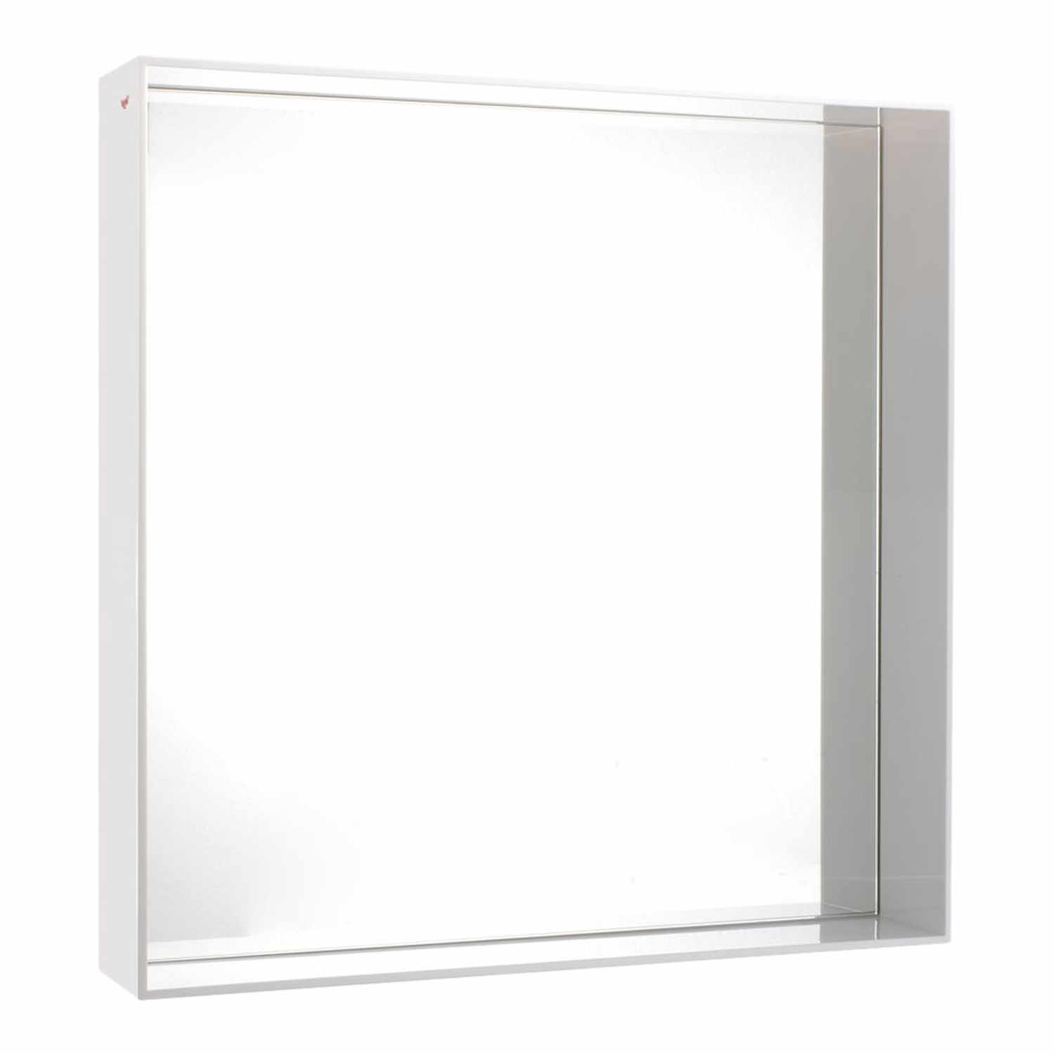 Only Me Wandspiegel, Farbe undurchsichtig/weissglänzend, Grösse h. 50 x t. 9 x b. 50 cm Only Me Wandspiegel, Farbe undurchsichtig/weissglänzend, Grösse h. 50 x t. 9 x b. 50 cm von Kartell