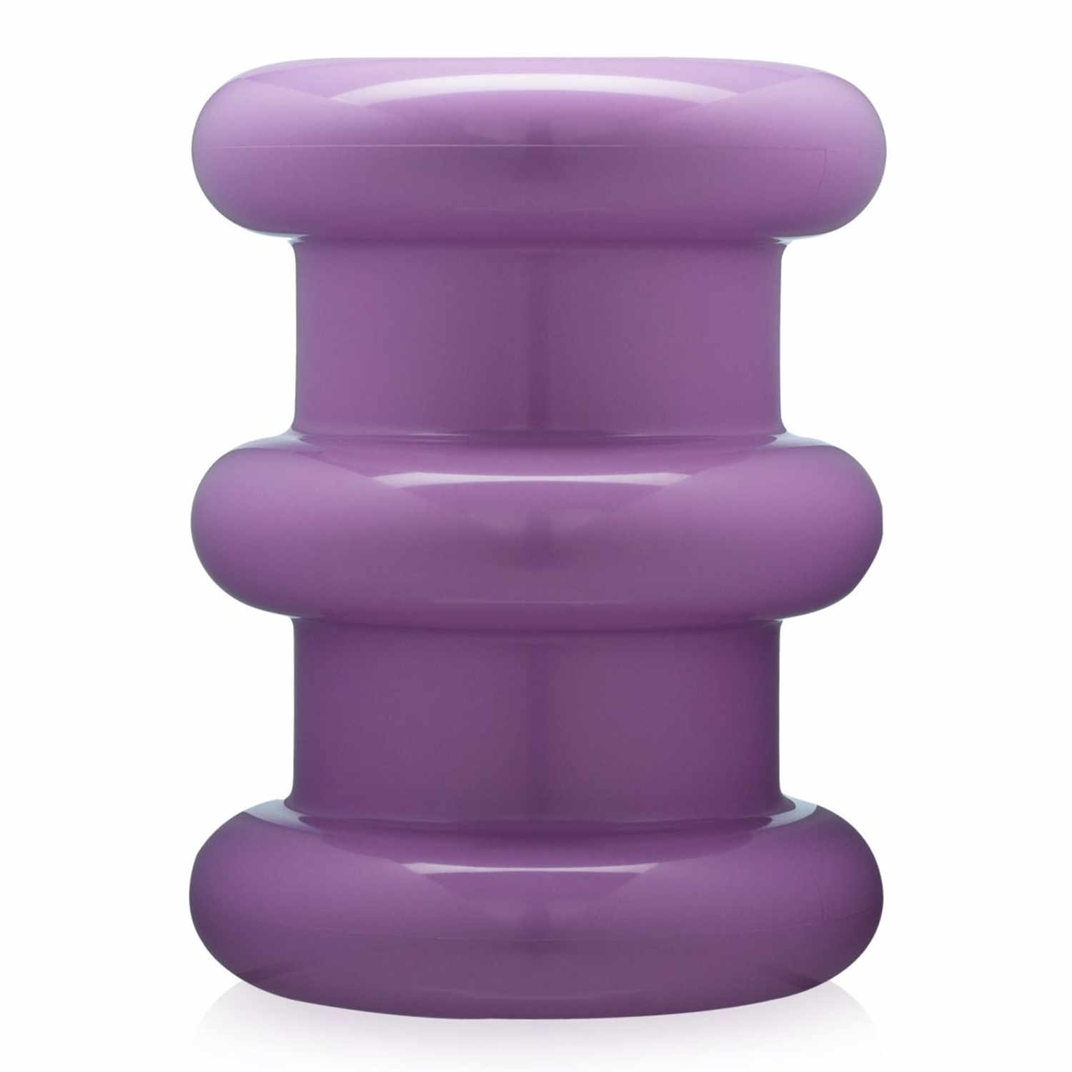 Pilastro Hocker Ettore Sottsass Edition, Farbe violett Pilastro Hocker Ettore Sottsass Edition, Farbe violett von Kartell