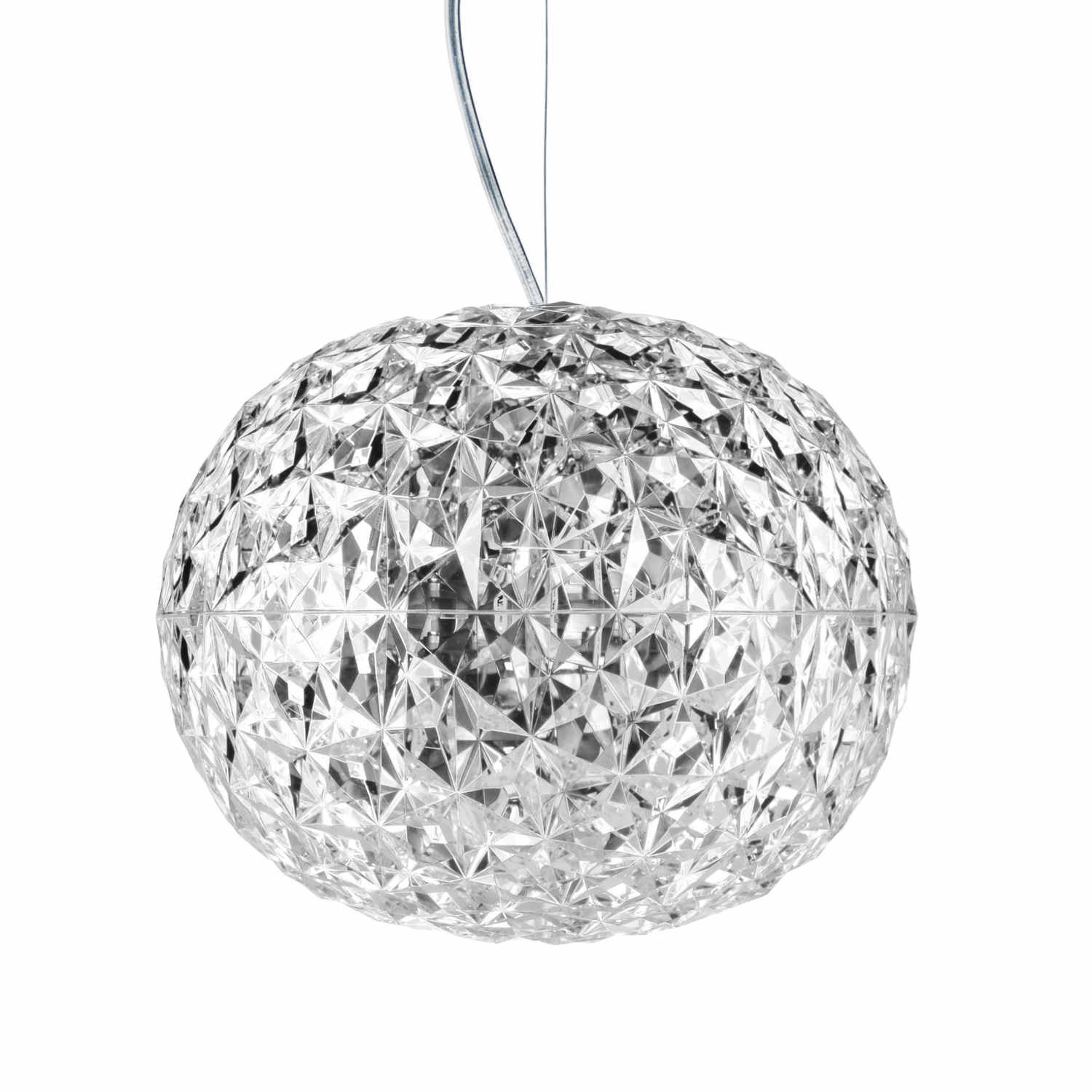 Planet LED Hängeleuchte, Farbe transparent/glasklar Planet LED Hängeleuchte, Farbe transparent/glasklar von Kartell
