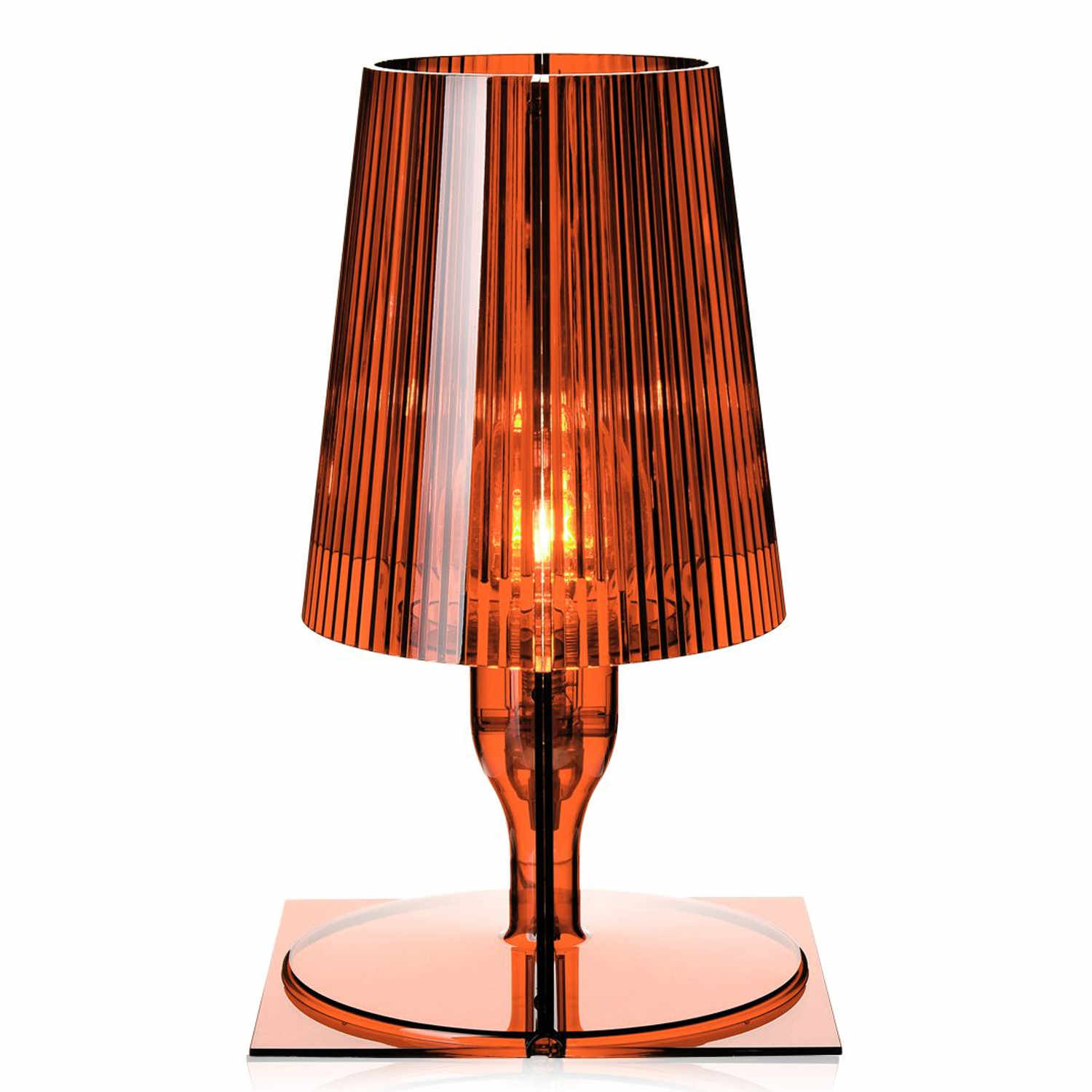 Take LED Tischleuchte, Farbe transparent/bernstein Take LED Tischleuchte, Farbe transparent/bernstein von Kartell
