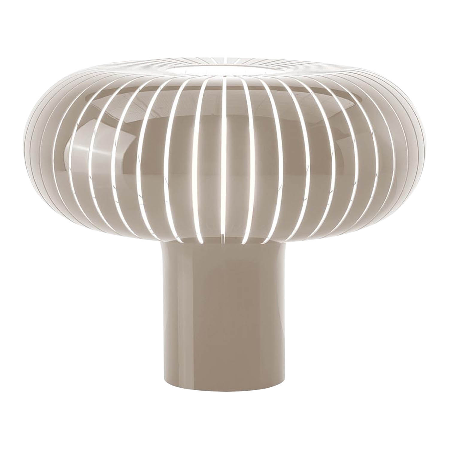 Teresa Tischleuchte, Farbe taupe von Kartell