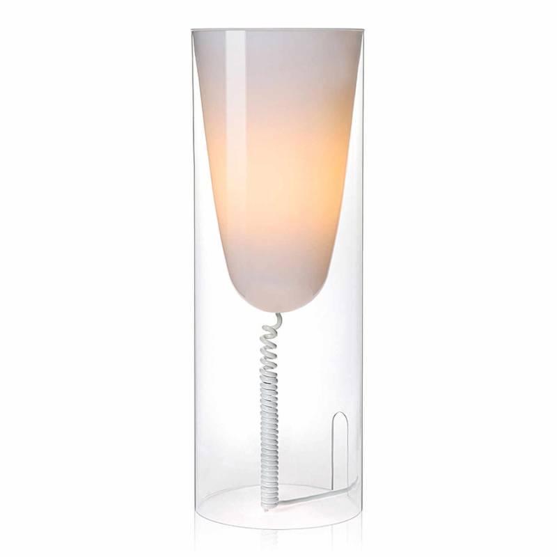 Toobe LED Tischleuchte, Farbe transparent/glasklar von Kartell