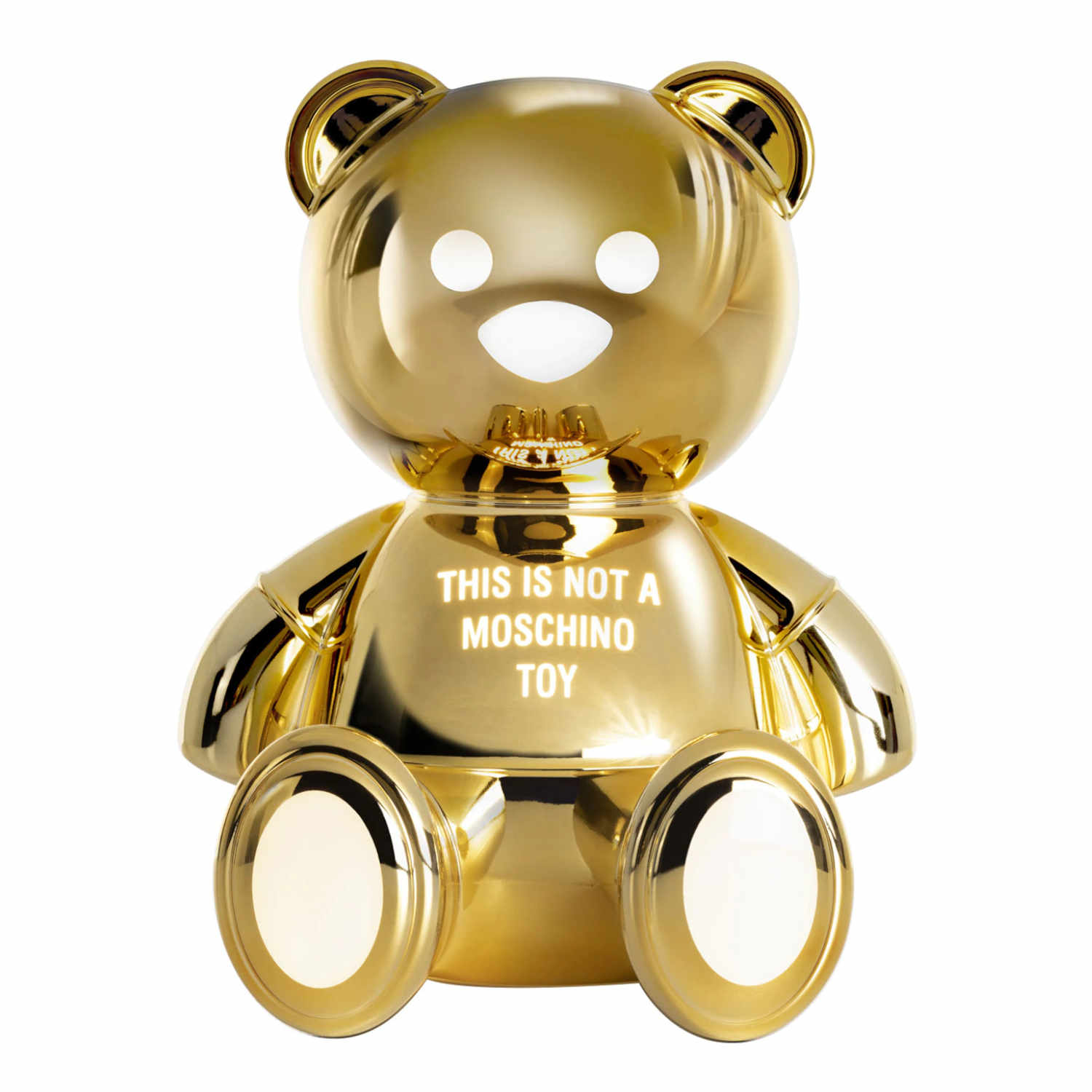 Toy Moschino Teddybär Gold Edition Tischleuchte von Kartell