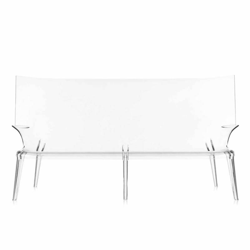 Uncle Jack Sofa, Farbe transparent/glasklar von Kartell