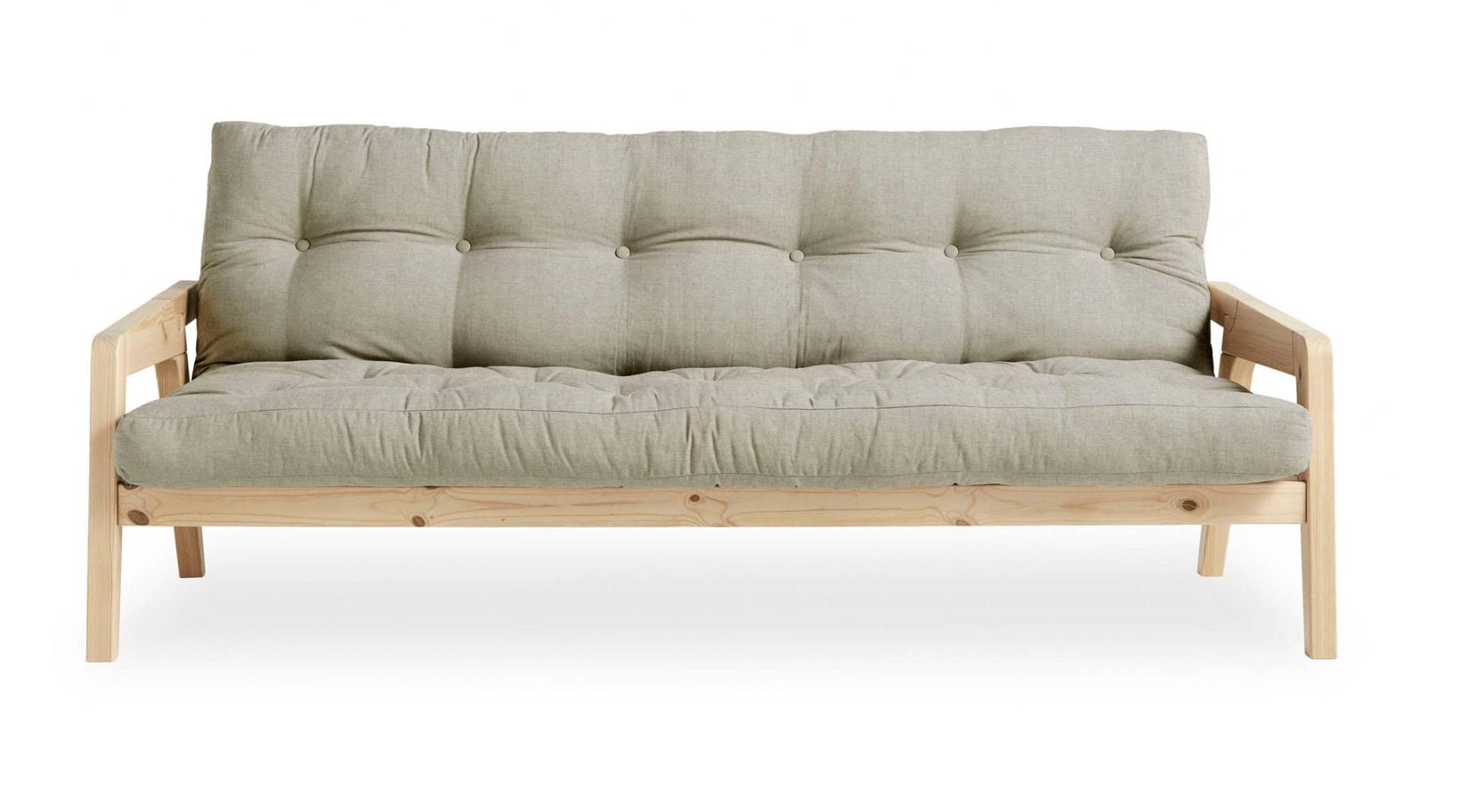 Karup Design Schlafsofa, Mit Holzstruktur, inkl. Futonmatratze, Liegefläche 130x190 cm von Karup Design