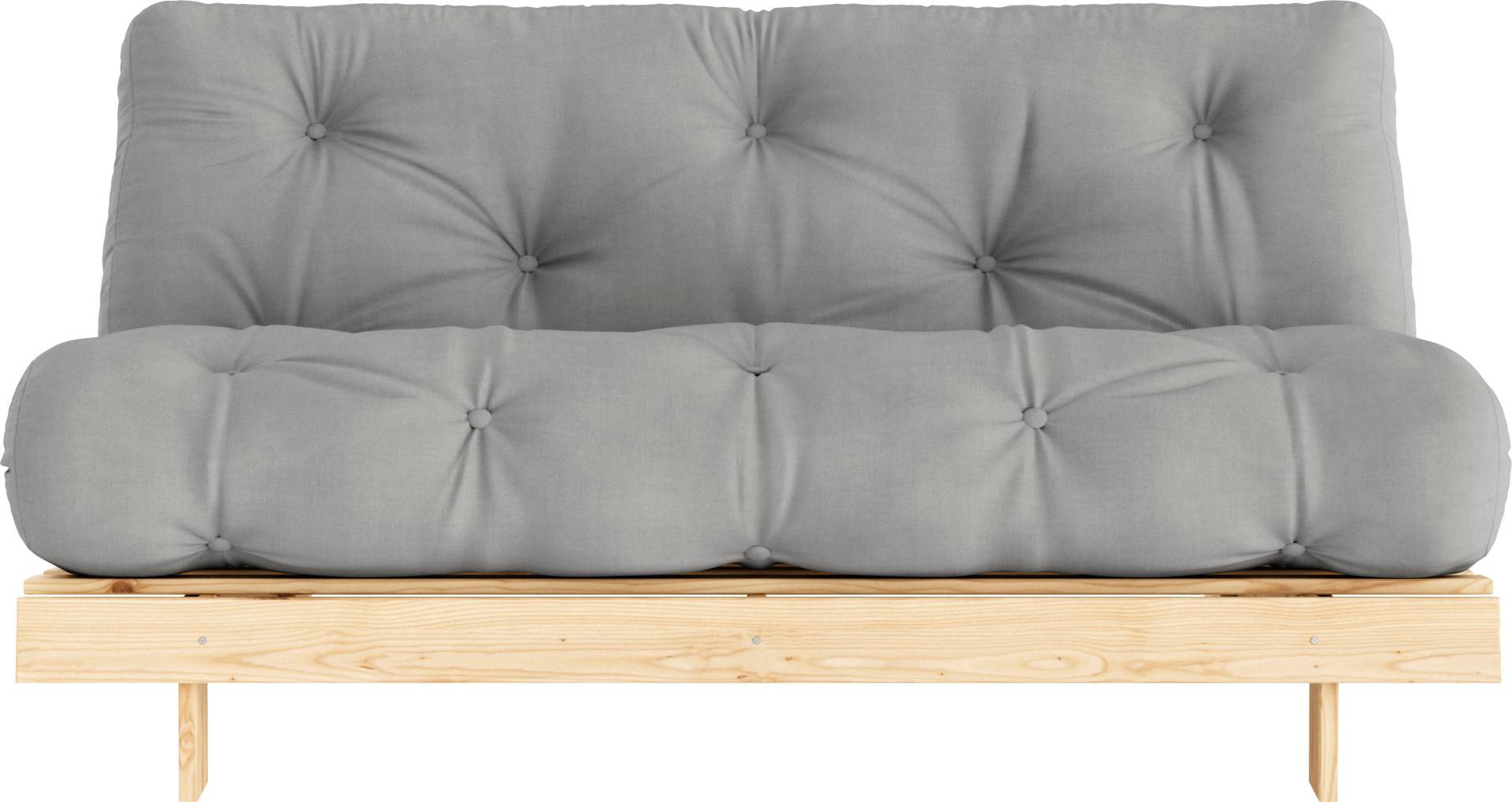 Karup Design Schlafsofa »Roots 160 Schlafsofa, Gästebett, Sofa mit Futonmatratze«, (2 St.), Inkl. Futonmatratze, Liegefläche 160x200 cm, FSC® zertifizierte Kiefer von Karup Design