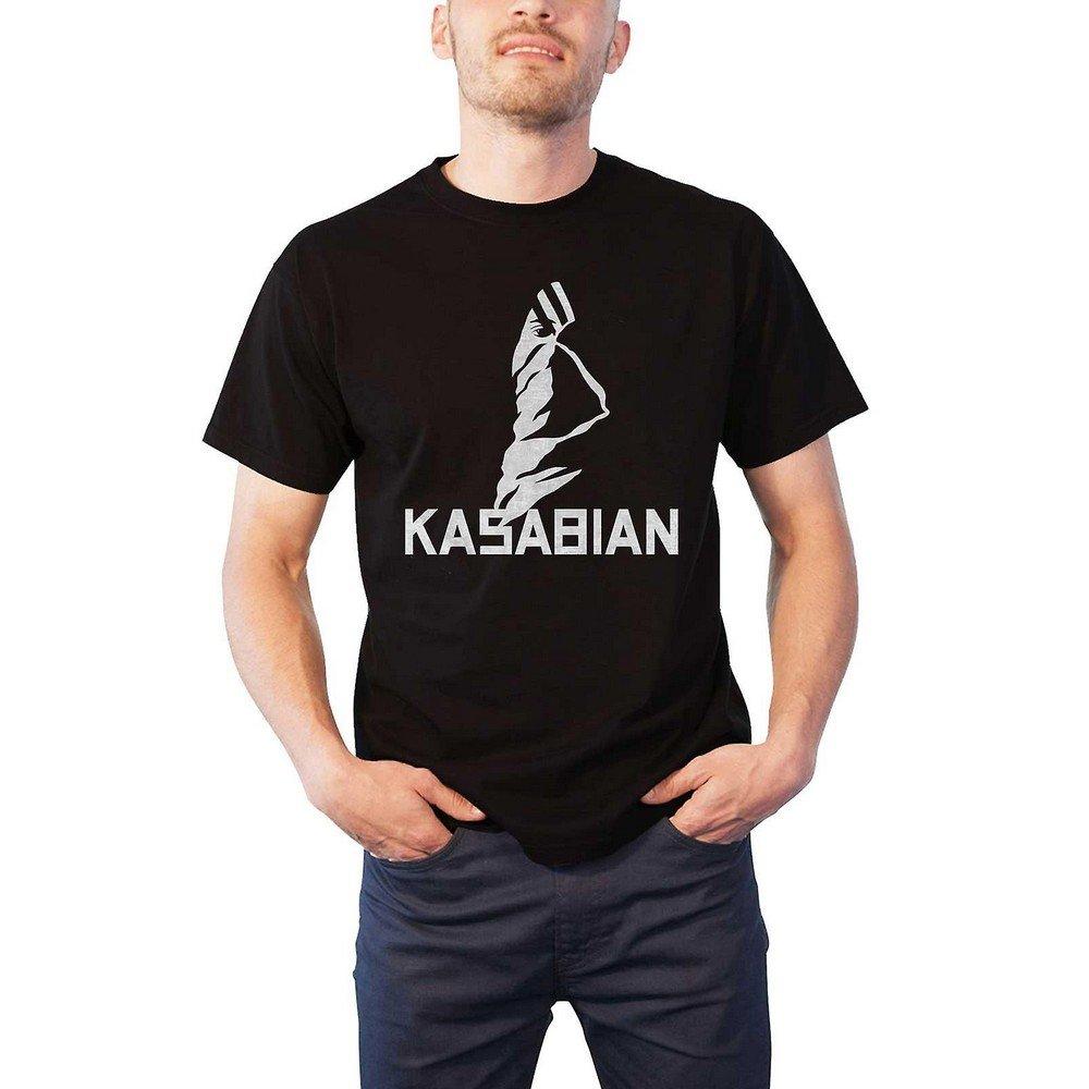 Ultra Face Tshirt Damen Schwarz L von Kasabian