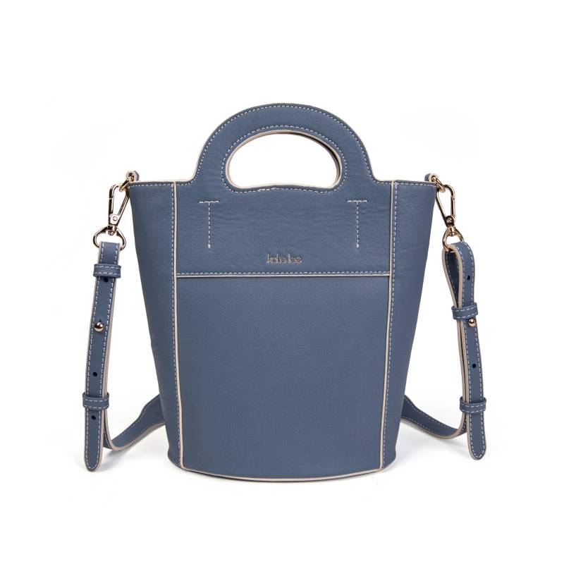 Cannes Azur - Schultertasche Aus Leder Damen  ONE SIZE von Kate Lee