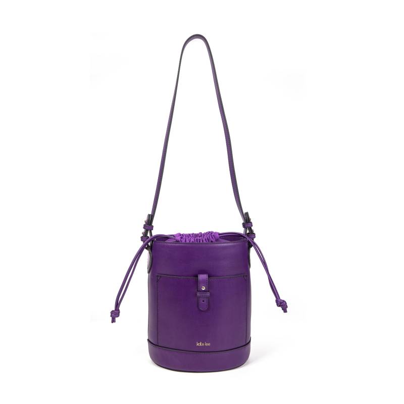 Eimertasche Aus Leder Louvre Violett Damen Violett ONE SIZE von Kate Lee