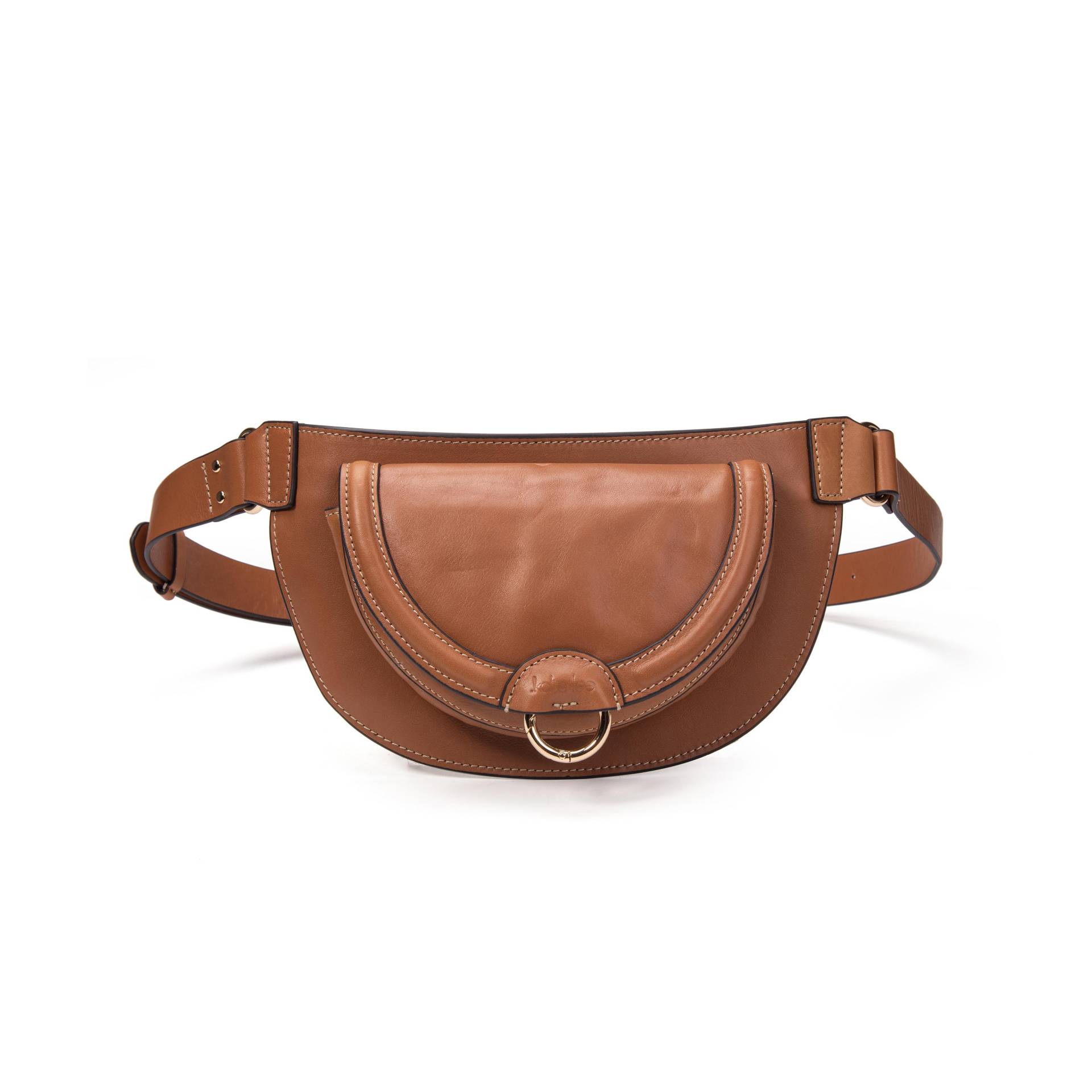 Leder-gürteltasche Ully Honig Damen Honig ONE SIZE von Kate Lee