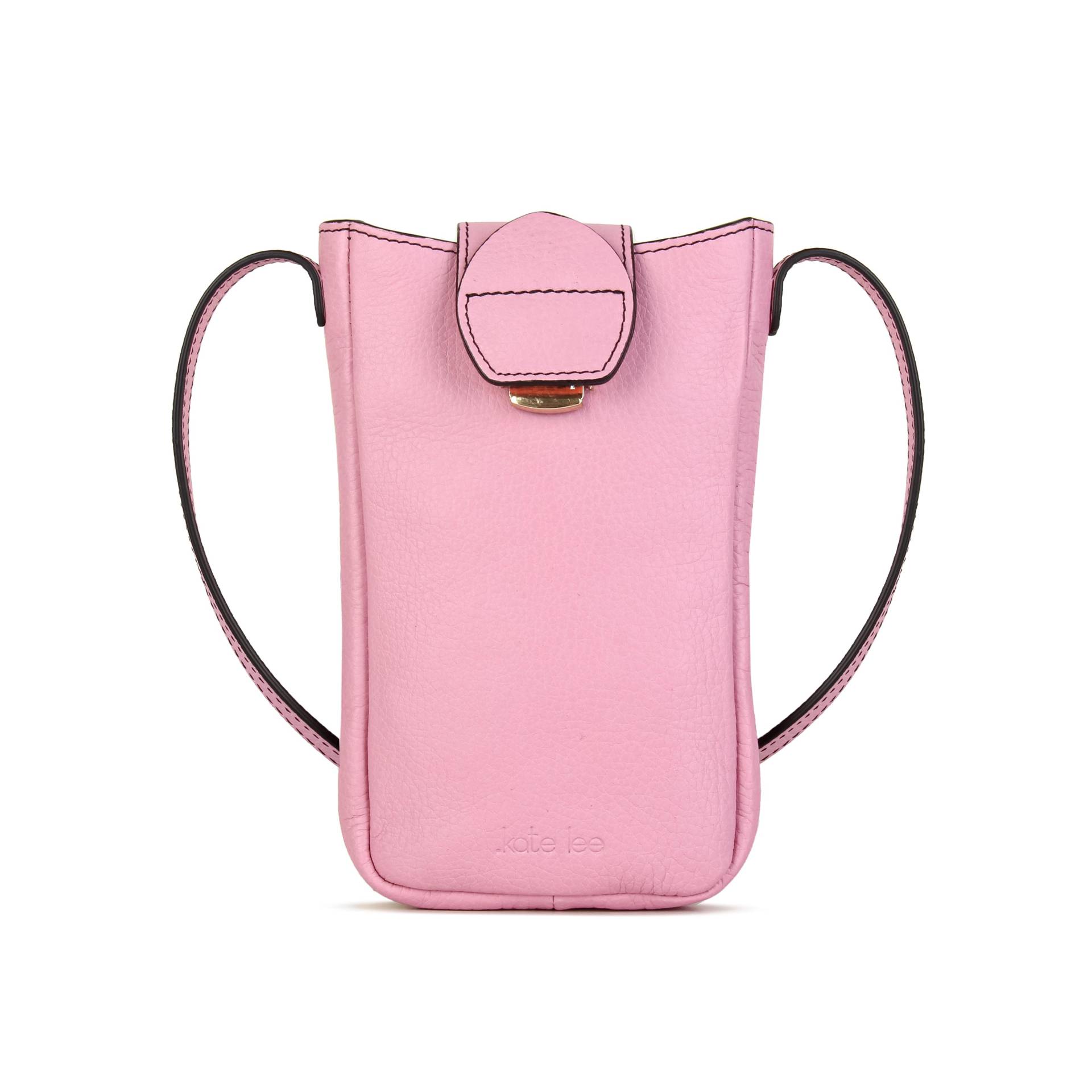 Leder-handytasche Fiolaine Rosa Damen Rosa ONE SIZE von Kate Lee