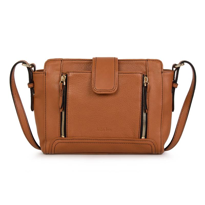 Schultertasche Anita Camel Damen Camel ONE SIZE von Kate Lee