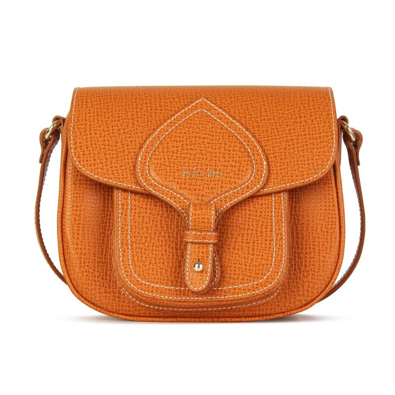 Schultertasche Gibeciere Emelyne Camel Damen  ONE SIZE von Kate Lee