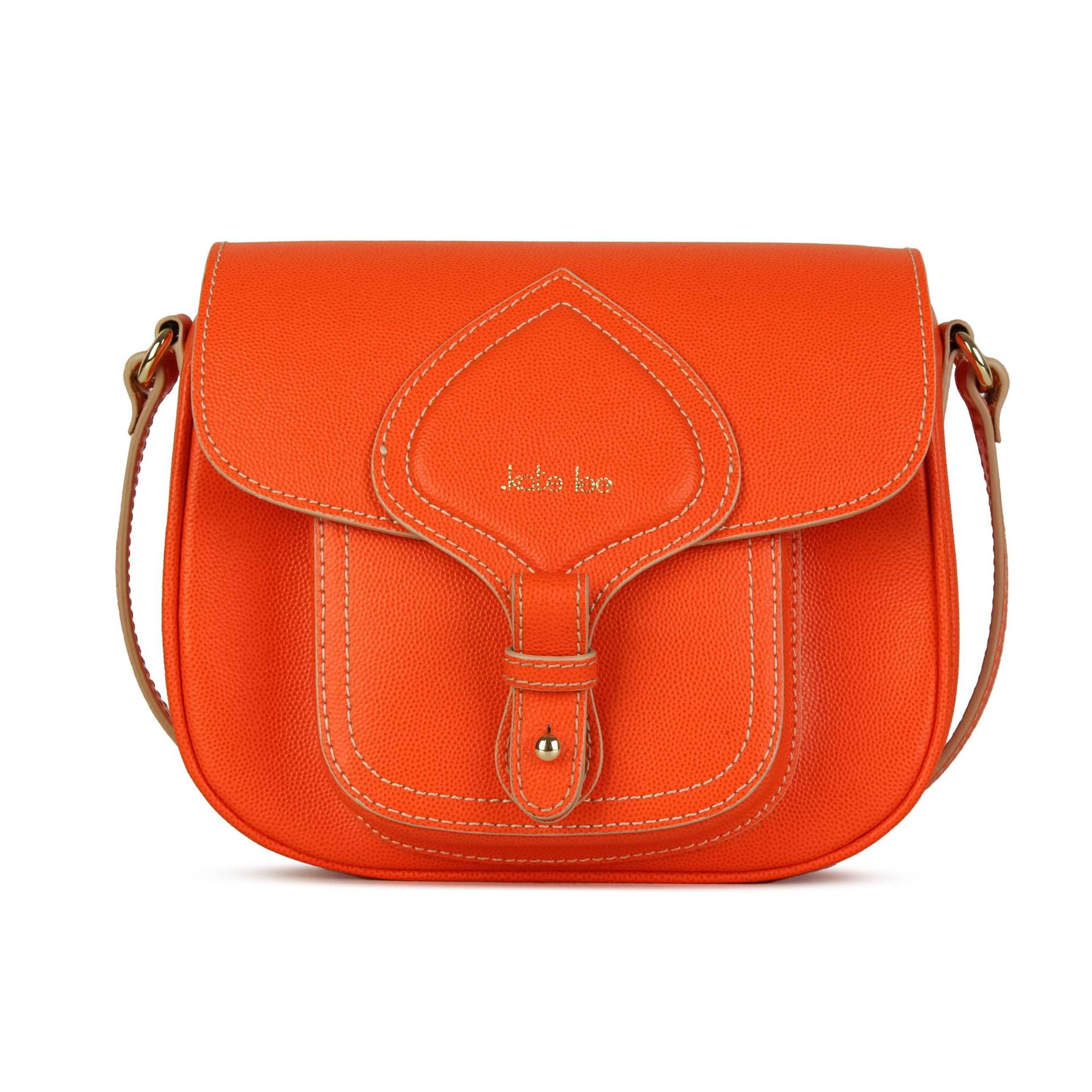 Schultertasche Gibeciere Emelyne Orange Damen  ONE SIZE von Kate Lee