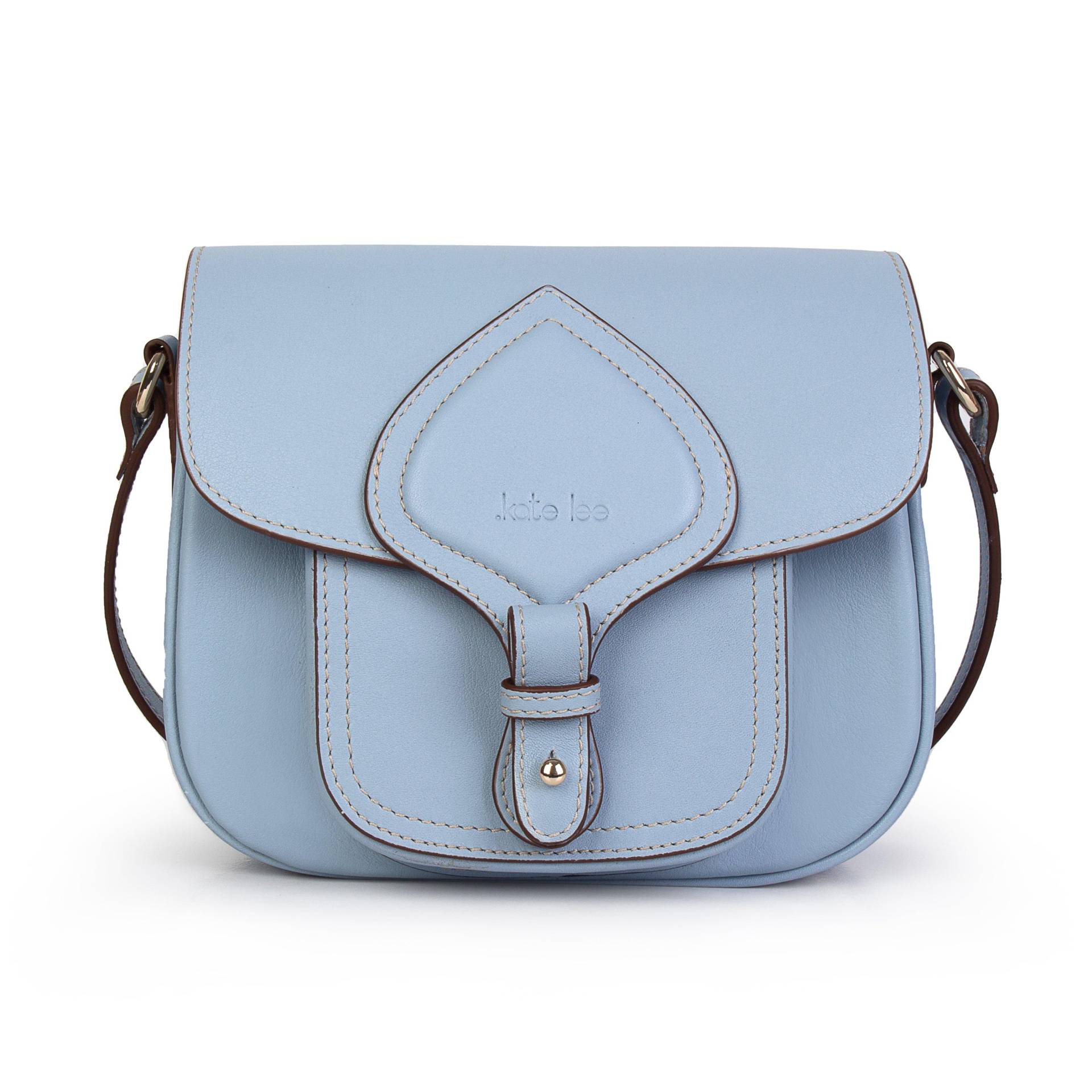 Schultertasche Petite Gibeciere Emelyne Ciel Bleu Damen Hellblau ONE SIZE von Kate Lee