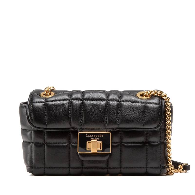 Handtasche Kate Spade Evelyn Quilted Leatcher Small S K8932 Schwarz von Kate Spade