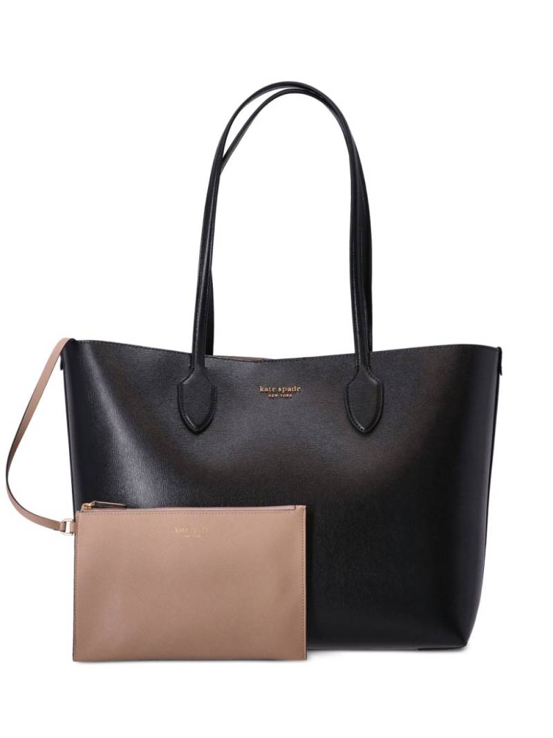 Kate Spade Bleecker leather tote bag - Black von Kate Spade