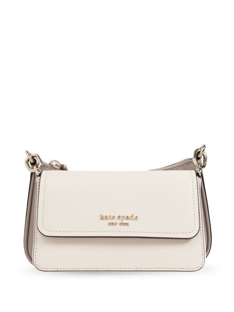 Kate Spade Double Up colourblock cross body bag - Neutrals von Kate Spade