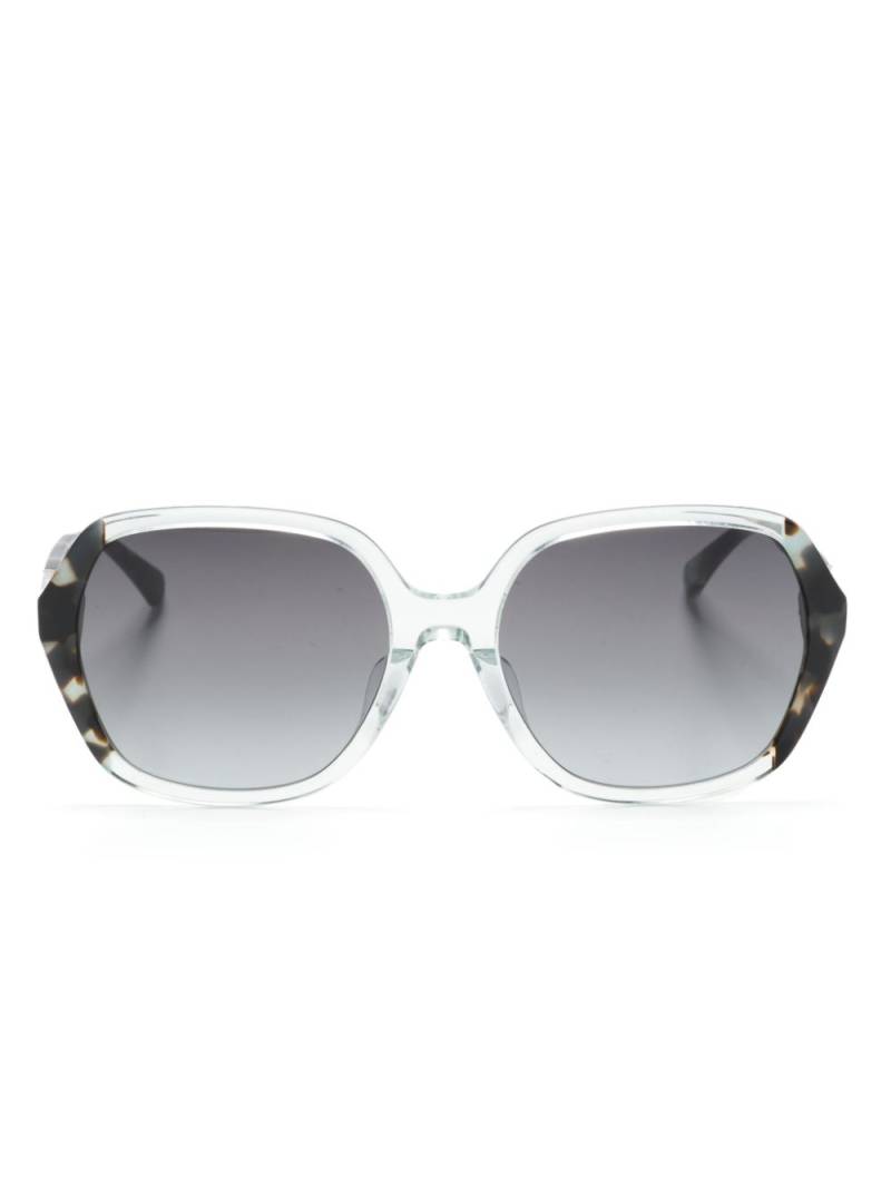 Kate Spade Ellery/F/S oversize-frame sunglasses - Blue von Kate Spade