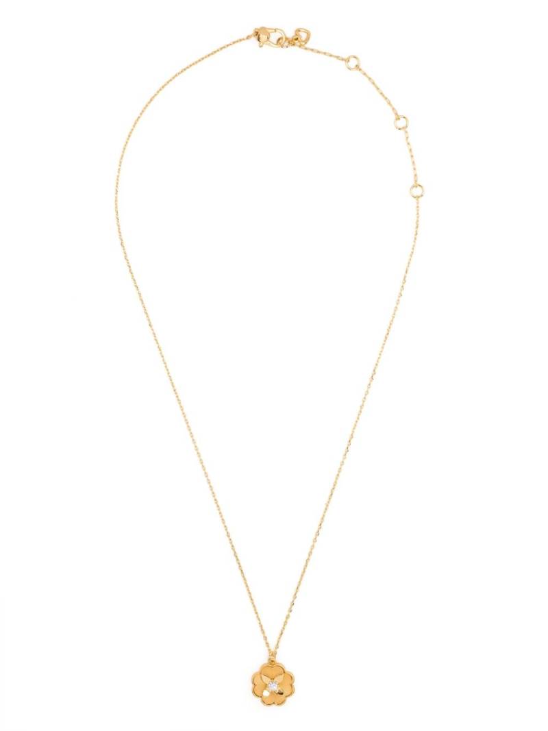 Kate Spade Heritage Bloom pendant necklace - Gold von Kate Spade