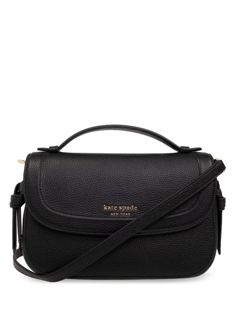 Kate Spade Knott leather cross body bag - Black von Kate Spade