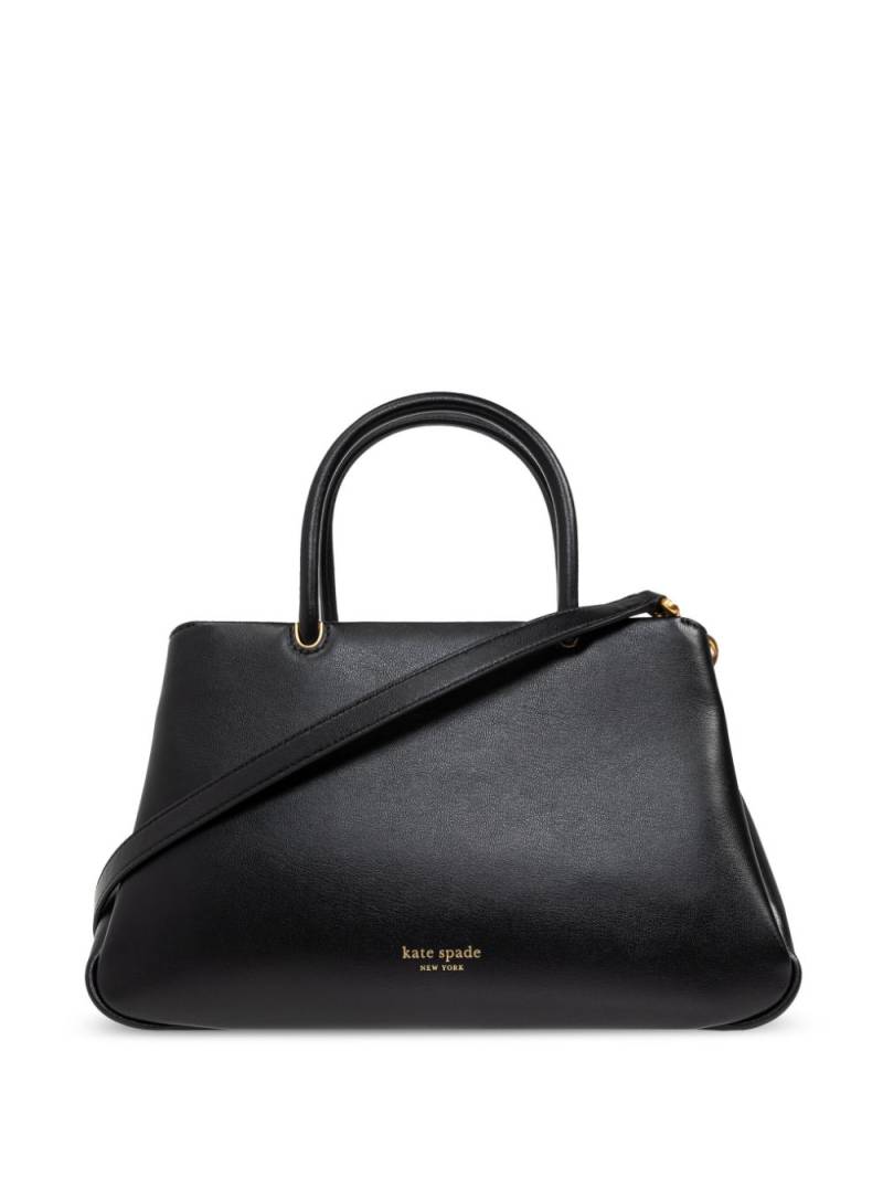 Kate Spade Knott leather crossbody tote bag - Black von Kate Spade