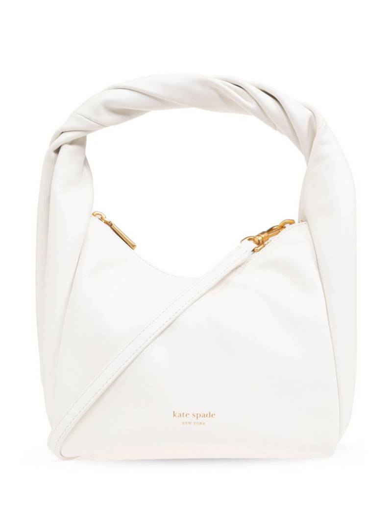 Kate Spade Twirl top handle mini bag - White von Kate Spade