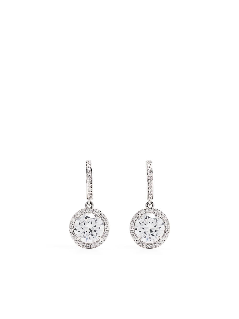 Kate Spade crystal-drop earrings - Silver von Kate Spade